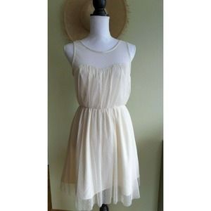 Pins and Needles Anthro Lace Sleeveless Dress 8